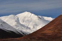Bela paisagem na Dalton Highway, no norte do Alaska
